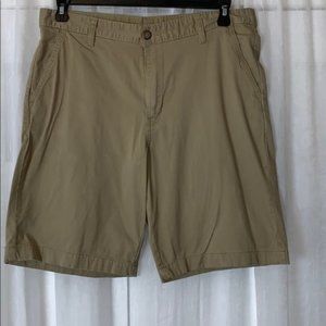 George Tan Brown Khaki Shorts Waist 34